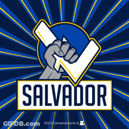 Man With Glasses And Beard In Front Of Scream If You Love El Salvador Flag GIF