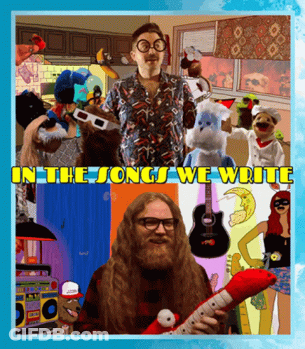 Man With Glasses And Beard In The Songs We Write GIF