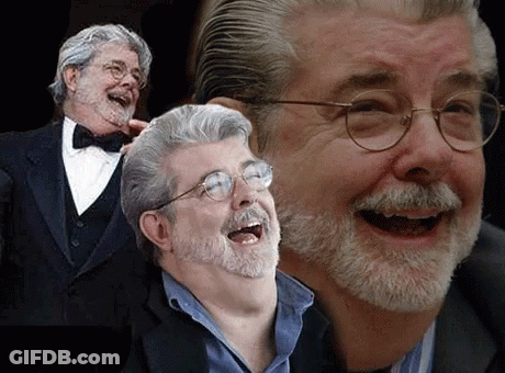 Man With Glasses And Beard Laughing In Bow Tie GIF