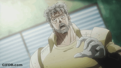 Man With Glasses And Beard Looking GIF