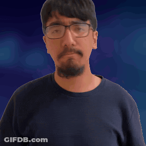 Man With Glasses And Beard Making OK Sign GIF