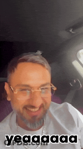 Man With Glasses And Beard Saying Yeaaaaa GIF