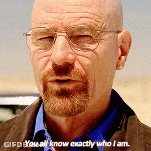 Man With Glasses And Beard Saying You All Know Exactly Who I Am GIF