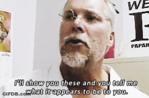 Man With Glasses And Beard Says I'll Show You These GIF