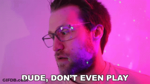 Man With Glasses And Beard Says That Game With Me GIF