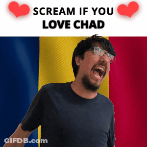 Man With Glasses And Beard Screaming GIF