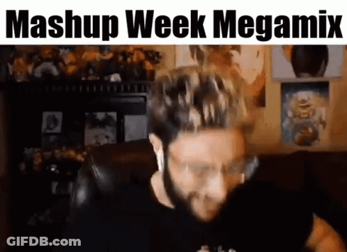 Man With Glasses And Beard Sitting At Computer GIF