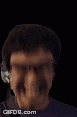 Man With Glasses And Beard Smiling GIF
