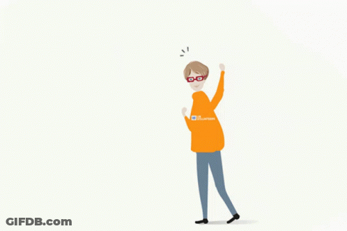 Man With Glasses And Beard Surprised GIF