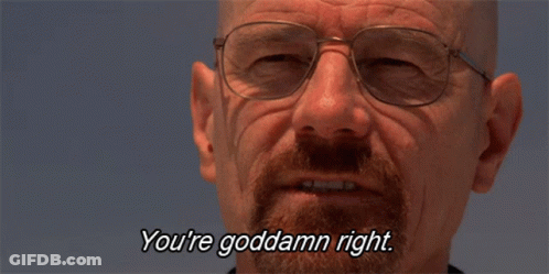 Man With Glasses And Beard You're Goddamn Right GIF