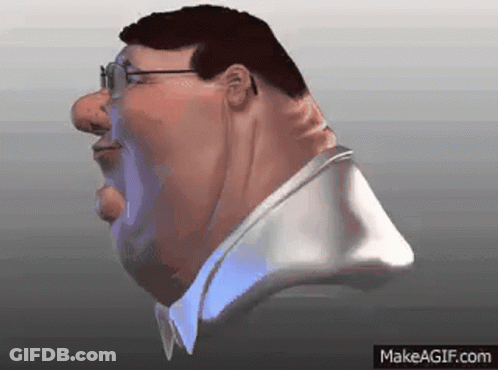 Man With Glasses And Big Nose GIF