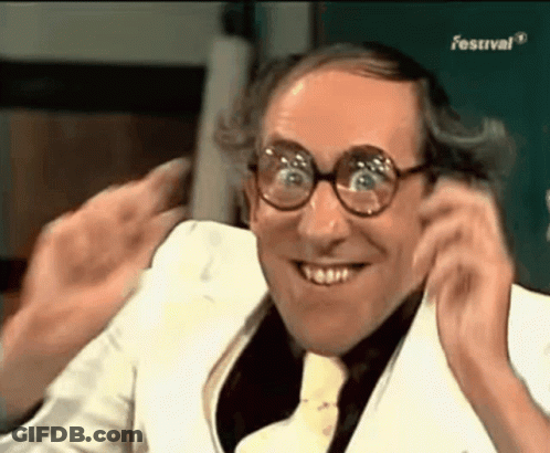 Man With Glasses And Bow Tie Smiling GIF