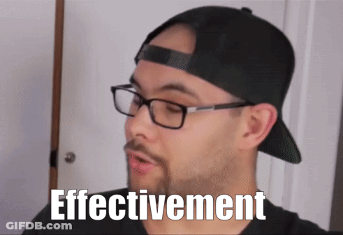 Man With Glasses And Hat With Effectivement On Face GIF