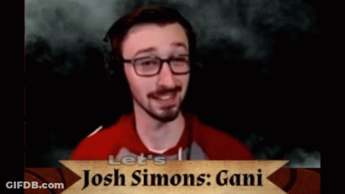 Man With Glasses And Headphones Says Let's Try It Josh Simons Gani GIF
