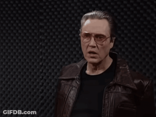 Man With Glasses And Leather Jacket Says And The Only Prescription GIF