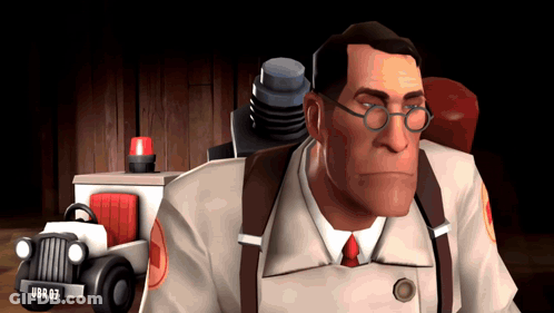 Man With Glasses And License Plate UBR 07 GIF