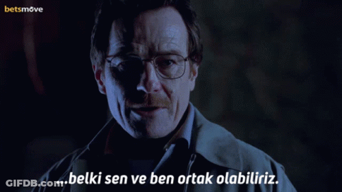 Man With Glasses And Mustache Belki Sen Ve Ben Ortak Olabiliriz GIF