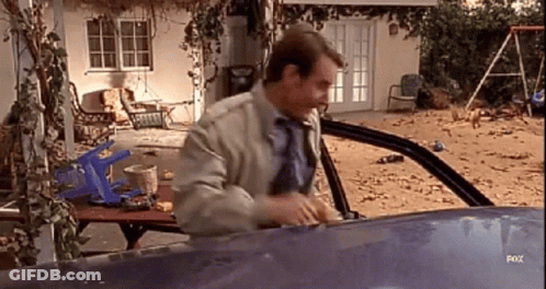 Man With Glasses And Mustache Dancing Says Baby I Don't Know GIF