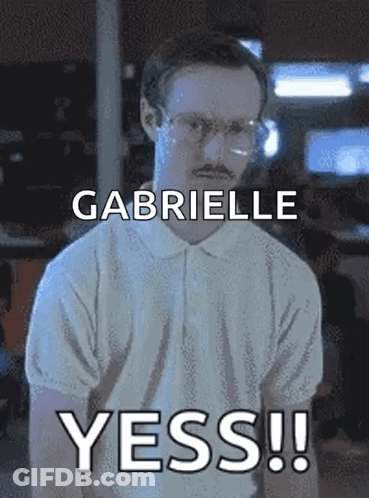 Man With Glasses And Mustache Saying Yess GIF