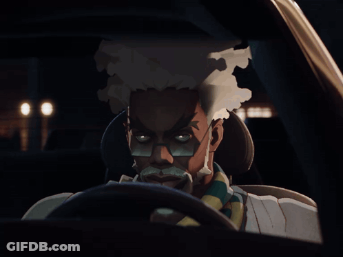 Man With Glasses And NYPD Badge GIF