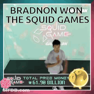 Man With Glasses And Purple Hair Says Que Gane El Mejor GIF