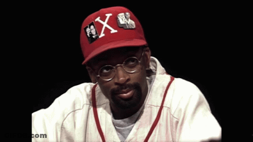 Man With Glasses And Red Hat With Letter X GIF