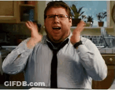 Man With Glasses And Tie Making Funny Face GIF