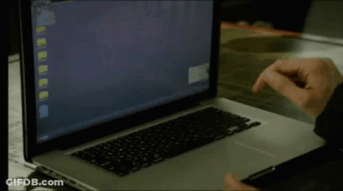 Man With Glasses And Watch Making Funny Face GIF