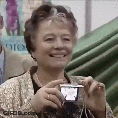 Man With Glasses And Wig Back In My Day GIF