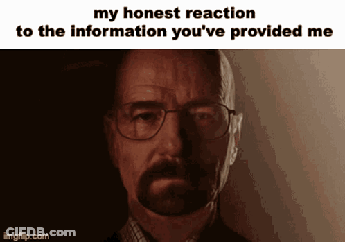 Man With Glasses Beard My Honest Reaction To Information GIF