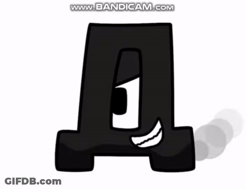 Man With Glasses Braces And Letter D GIF