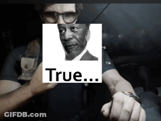 Man With Glasses Holding Picture Saying True GIF