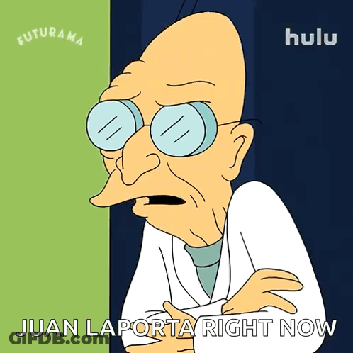 Man With Glasses Juan Laporta Right Now GIF