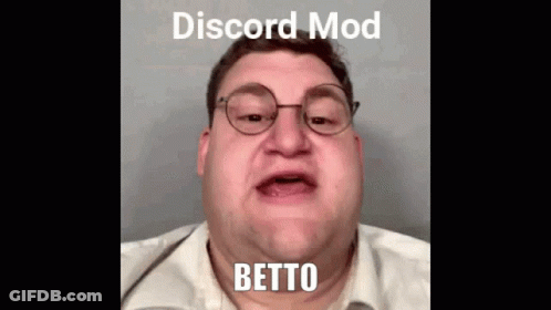 Man With Glasses Making Funny Face Discord Mod Betto GIF