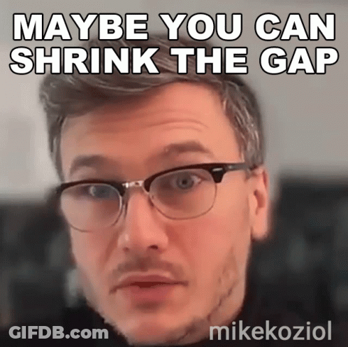 Man With Glasses Maybe Shrink Gap Mikekoziol GIF
