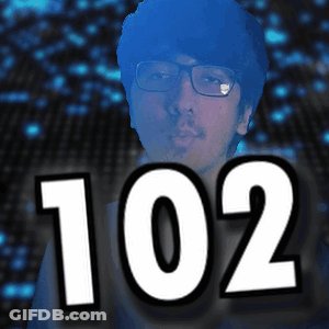 Man With Glasses Number 102 GIF