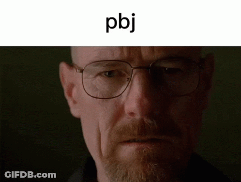 Man With Glasses PBJ GIF