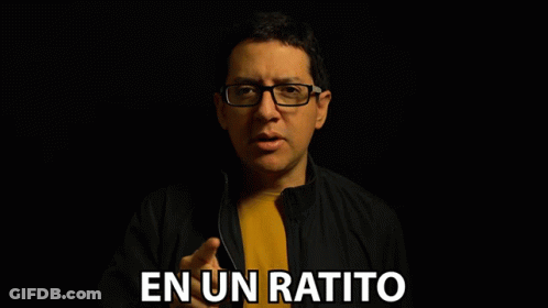 Man With Glasses Pointing At Camera En Un Ratito GIF