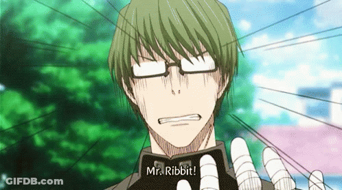 Man With Glasses Saying Mr Ribbit GIF