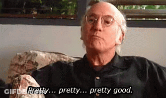 Man With Glasses Saying Pretty Pretty Pretty Good GIF