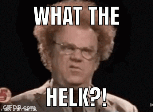 Man With Glasses Saying What GIF