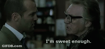 Man With Glasses Says I'm Sweet Enough GIF