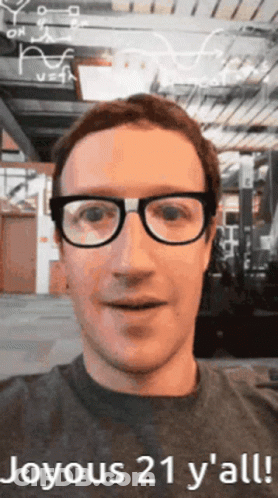 Man With Glasses Says Joyous 21 Y'all GIF