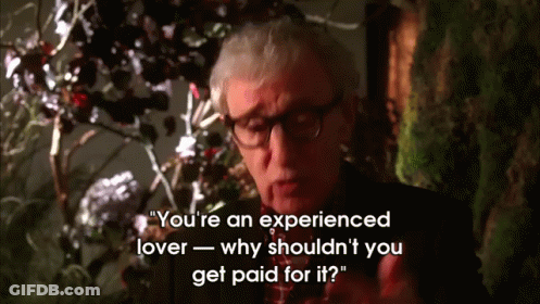 Man With Glasses Says You're An Experienced Lover GIF