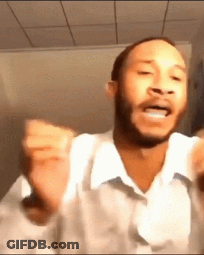 Man With Glasses Sitting On Couch Saying To The Next Level GIF