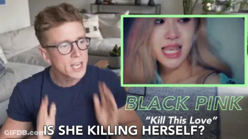 Man With Glasses Talking To Woman GIF