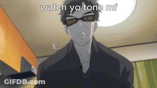 Man With Glasses Watch Yo Tone Mf GIF