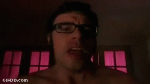 Man With Glasses You Know When I'm Down To My Socks GIF