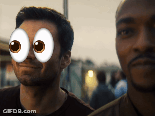 Man With Googly Eyes GIF