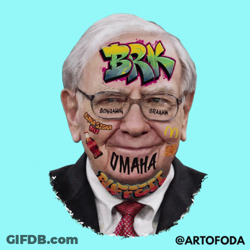 Man With Graffiti Face Saying Omaha GIF